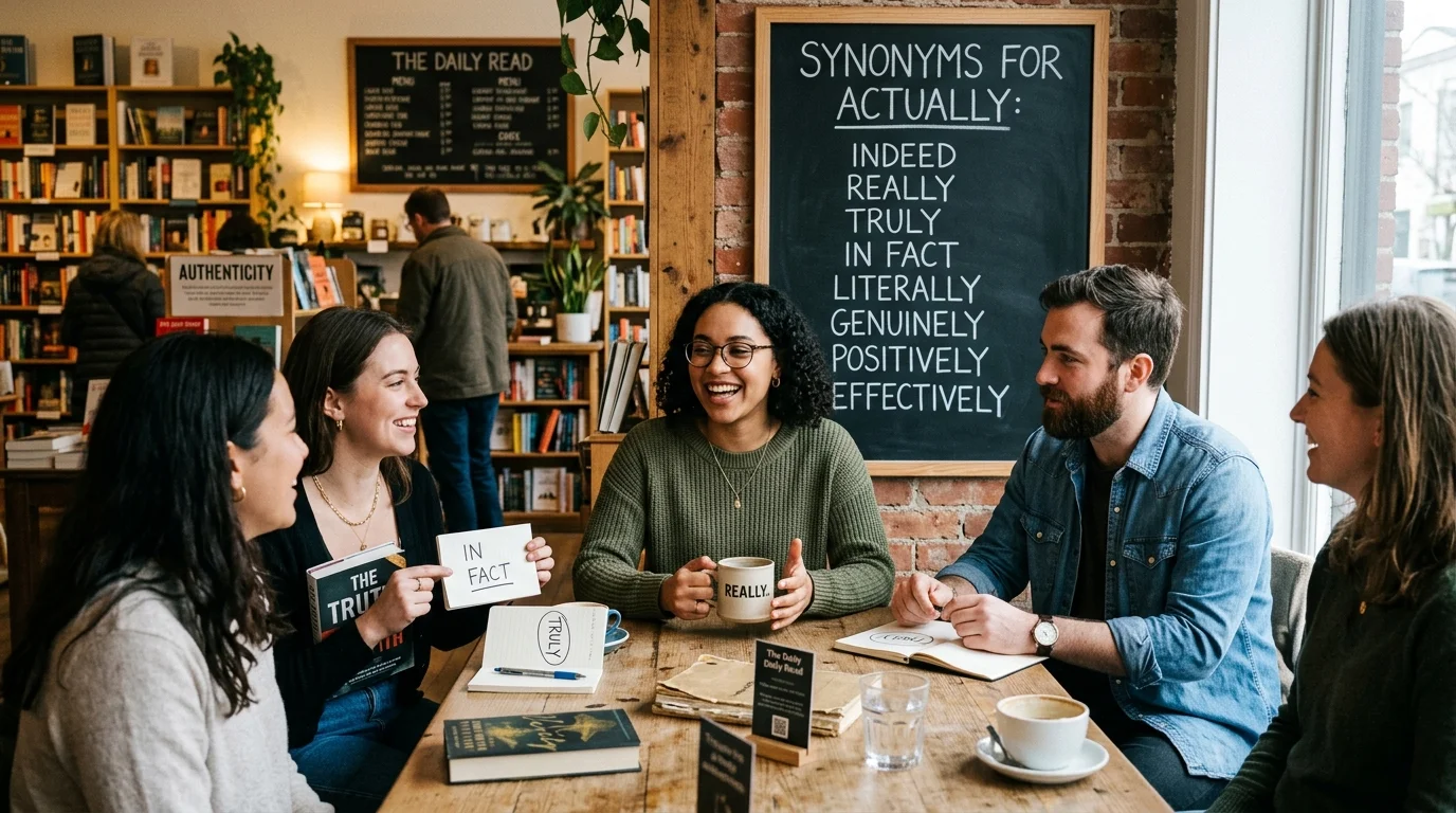 Synonyms for Actually in Everyday Conversation