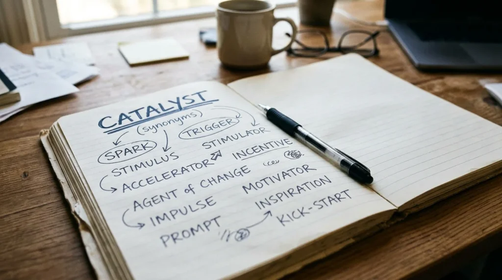 synonyms for catalyst