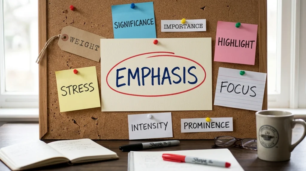 synonyms for emphasis