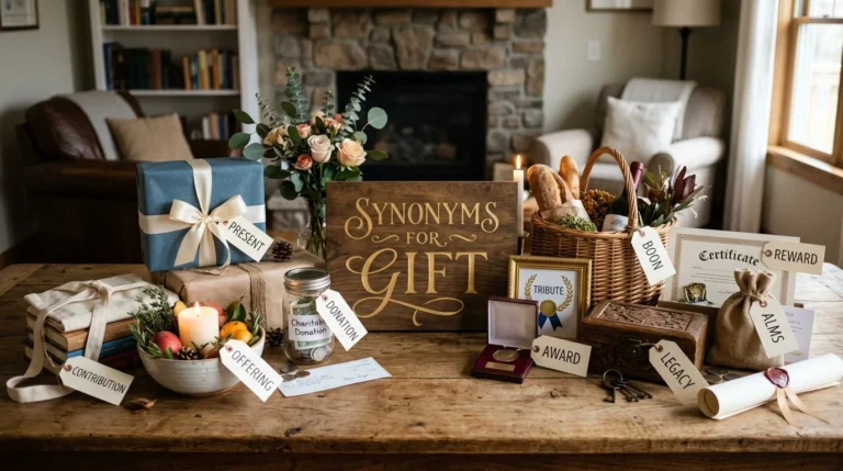 synonyms for gift