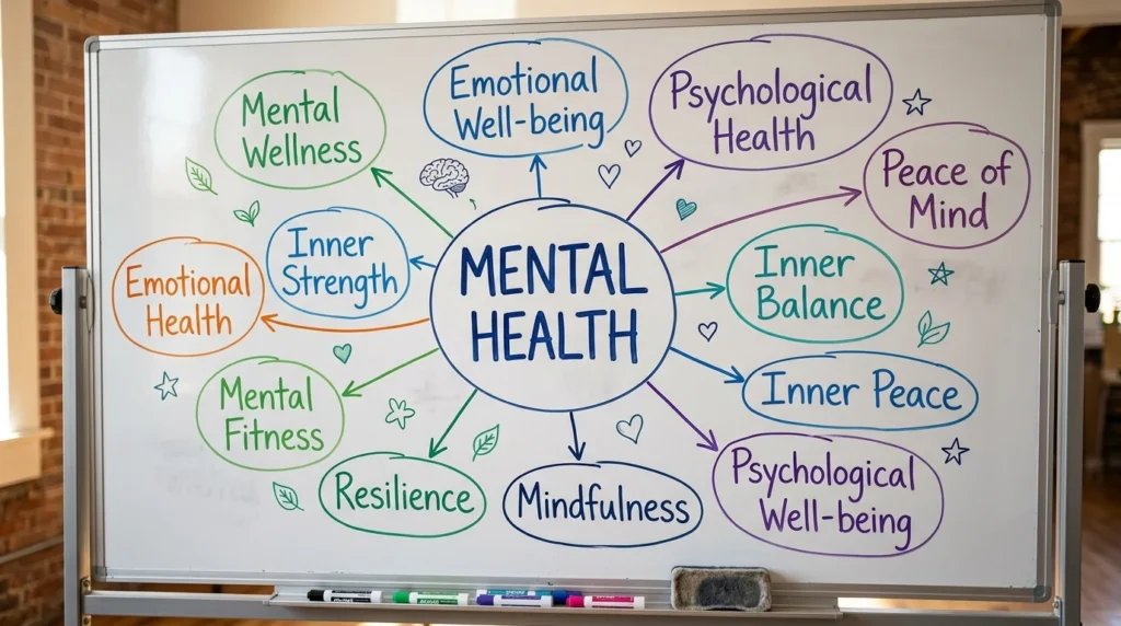 synonyms for mental health