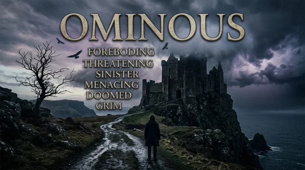 synonyms for ominous