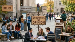 synonyms for opinion