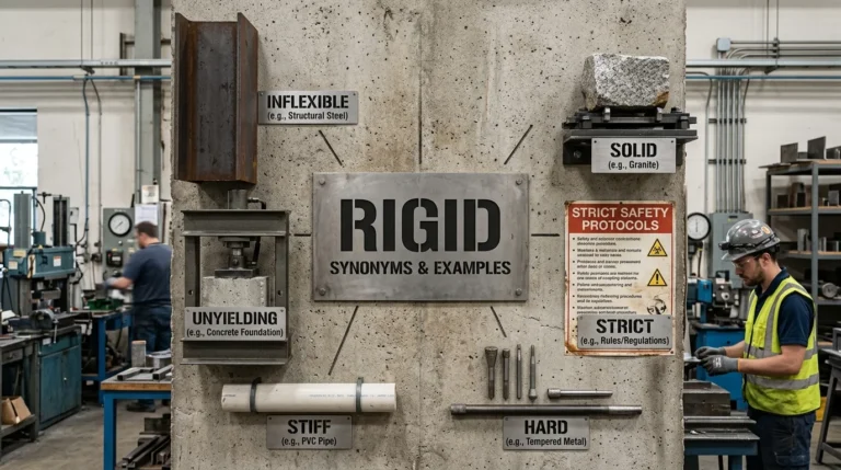 synonyms for rigid