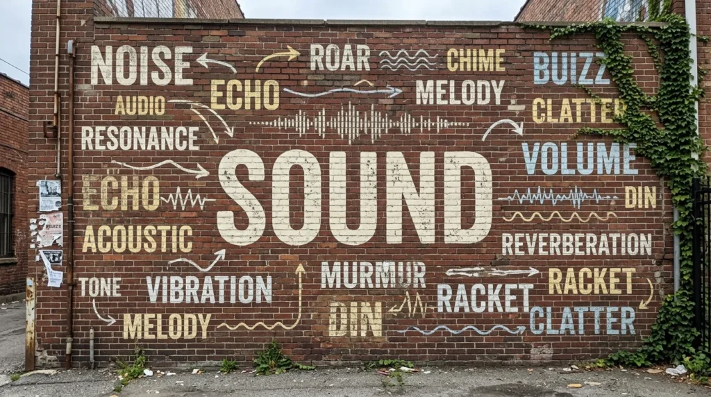 synonyms for sound