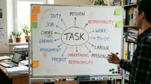 synonyms for task